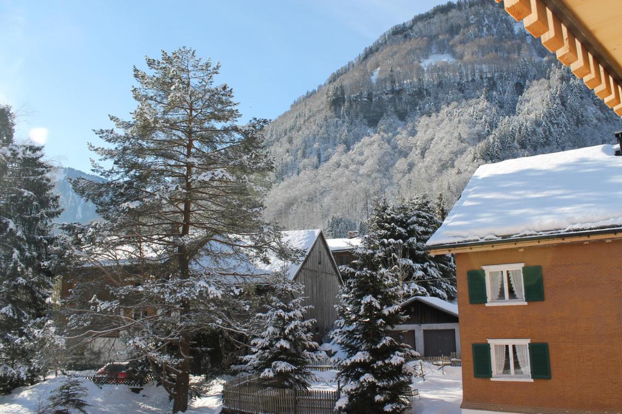 Apartment Bergblick-Mellau Eksteriør bilde
